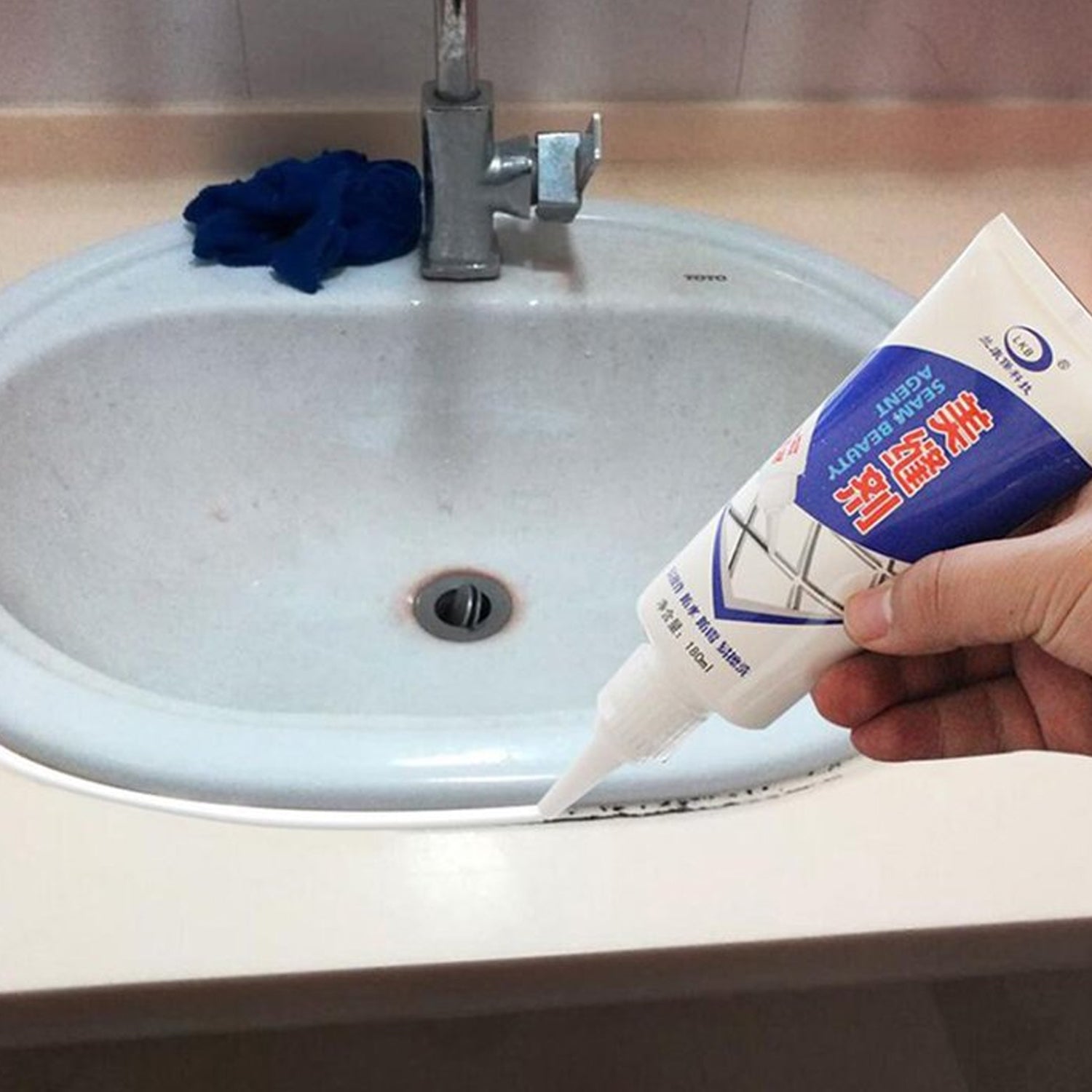 Waterproof Tile Gap / Crack / Grout Filler Water-Resistant Silicone Sealant for DIY Home Sink Gaps / Tiles Gaps / Grouts Repair Filler Tube For Home, Office, Bathroom, Toilets(180 Ml) Waterproof Tile Gap / Crack / Grout Filler Water-Resistant Silicone Sealant for DIY Home Sink Gaps / Tiles Gaps / Grouts Repair Filler Tube For Home, Office, Bathroom, Toilets(180 Ml)
